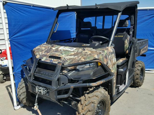 4XARTE870GT133662 - 2016 POLARIS RANGER XP GREEN photo 2