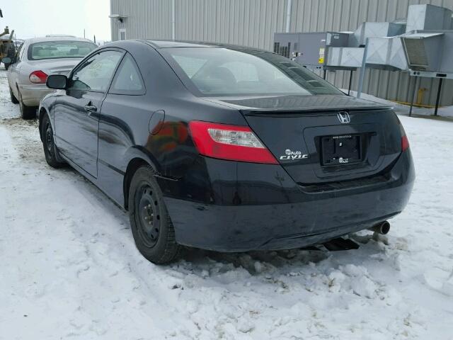 2HGFG12009H003757 - 2009 HONDA CIVIC EXL 黑色 照片 3