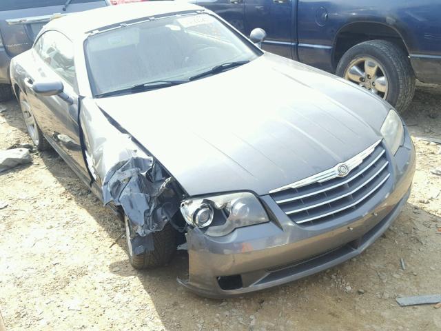 1C3AN69L24X014229 - 2004 CHRYSLER CROSSFIRE GRAY photo 9