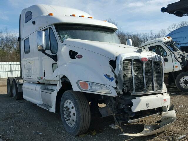 1XP7D49X89D787214 - 2009 PETERBILT 387 WHITE photo 1