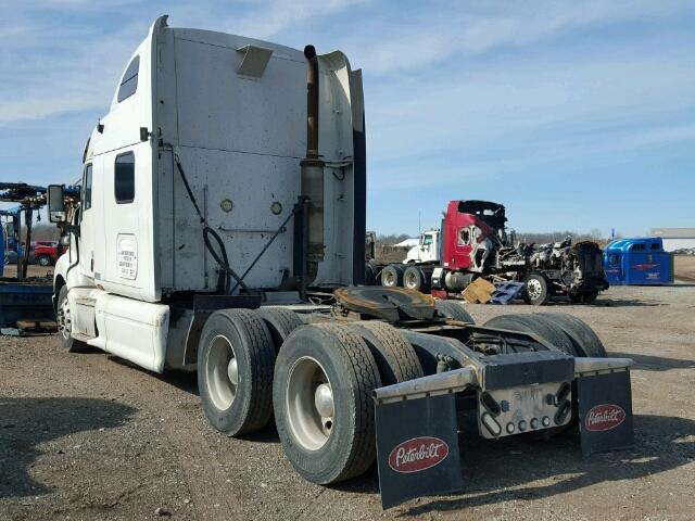 1XP7D49X89D787214 - 2009 PETERBILT 387 WHITE photo 3