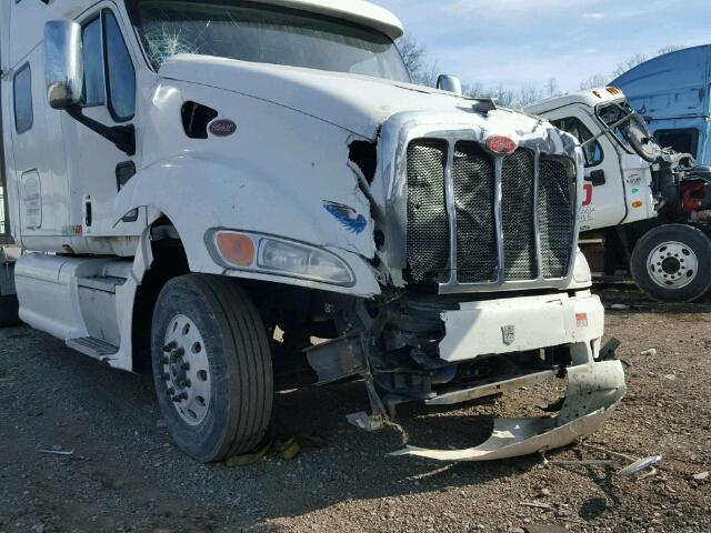 1XP7D49X89D787214 - 2009 PETERBILT 387 WHITE photo 9