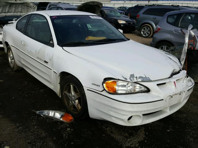 1G2NW12E4YM876002 - 2000 PONTIAC GRAND AM G WHITE photo 1