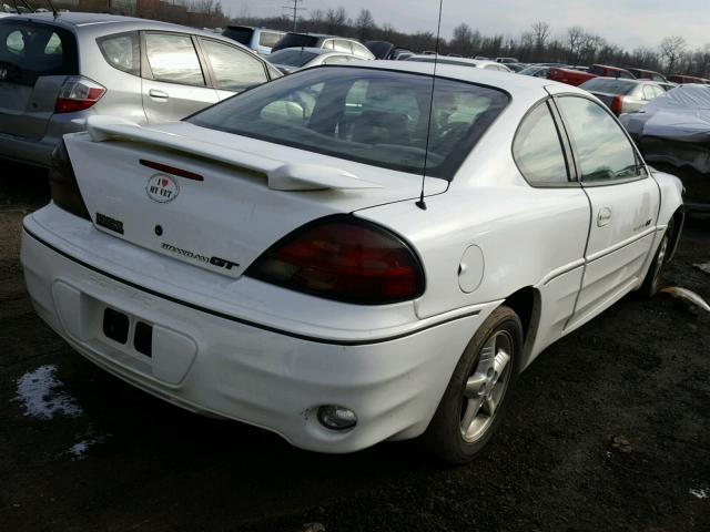 1G2NW12E4YM876002 - 2000 PONTIAC GRAND AM G WHITE photo 4