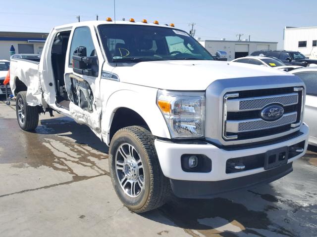 1FT8W3BT5GEB93852 - 2016 FORD F350 SUPER WHITE photo 1