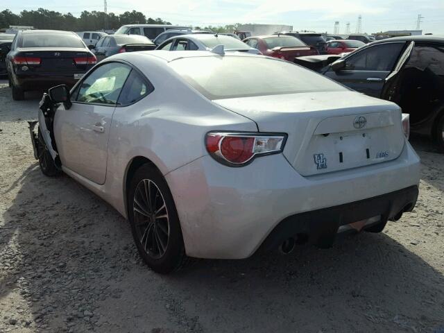 JF1ZNAA16G8709555 - 2016 TOYOTA SCION FR-S თეთრი ფოტო 3