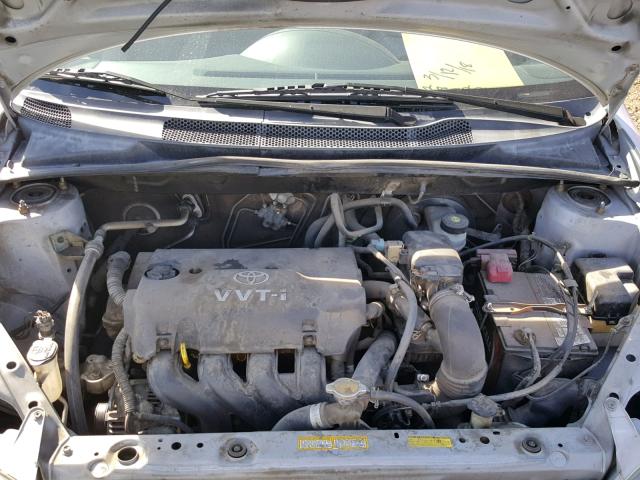 JTDBT1235Y0036243 - 2000 TOYOTA ECHO SILVER photo 7