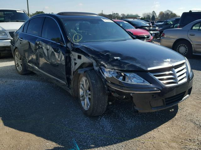 KMHGC4DF7AU098638 - 2010 HYUNDAI GENESIS 4. BLACK photo 1