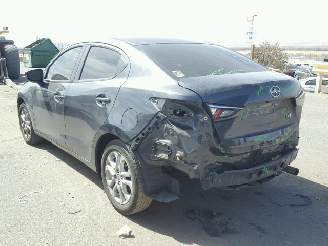 3MYDLBZV4GY132456 - 2016 TOYOTA SCION IA GRAY photo 3