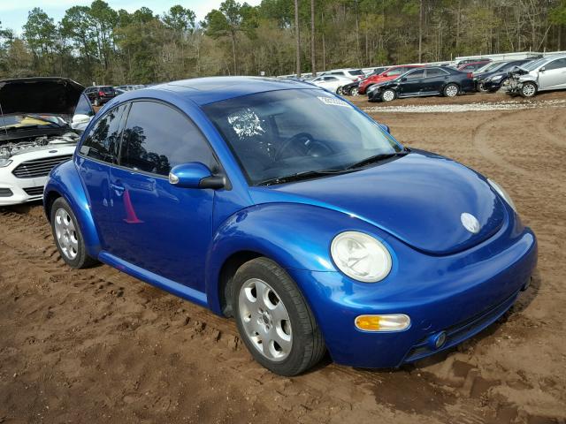 3VWCK21C53M436403 - 2003 VOLKSWAGEN NEW BEETLE 蓝色 照片 1