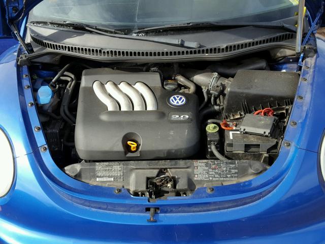 3VWCK21C53M436403 - 2003 VOLKSWAGEN NEW BEETLE 蓝色 照片 7
