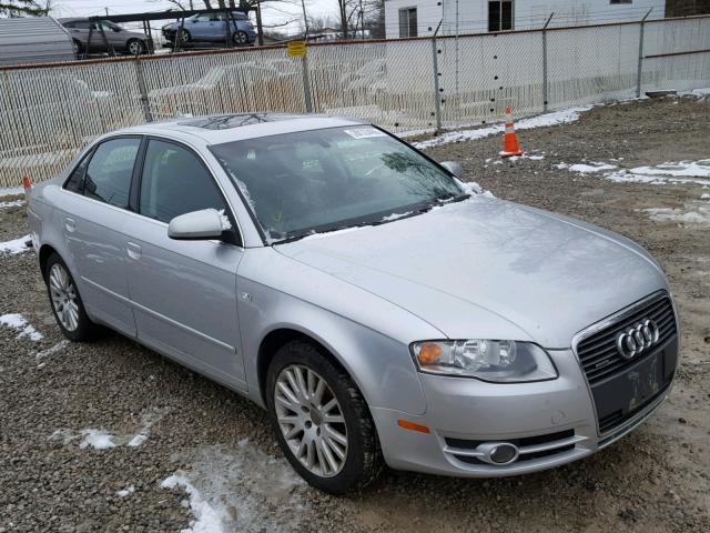 WAUDF78E06A172182 - 2006 AUDI A4 2.0T QU SILVER photo 1