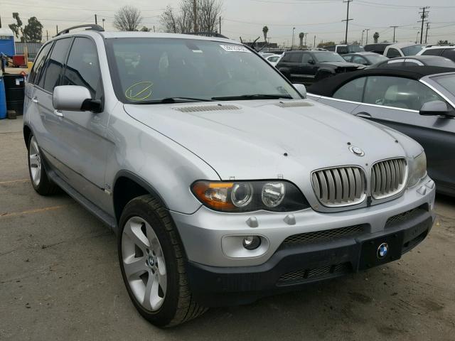 5UXFB53545LV16469 - 2005 BMW X5 4.4I SILVER photo 1