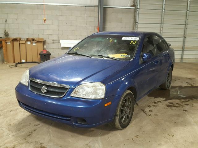 KL5JD56Z88K858012 - 2008 SUZUKI FORENZA BA BLUE photo 2