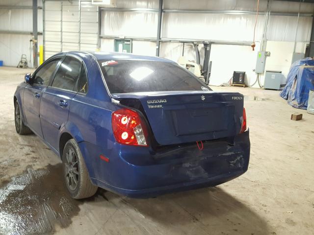 KL5JD56Z88K858012 - 2008 SUZUKI FORENZA BA BLUE photo 3