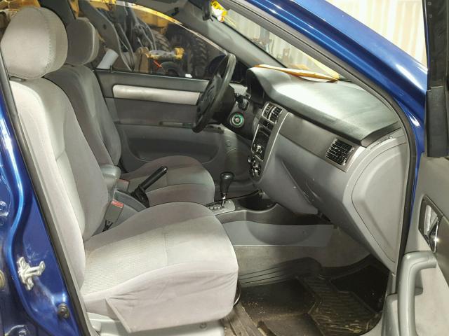 KL5JD56Z88K858012 - 2008 SUZUKI FORENZA BA BLUE photo 5