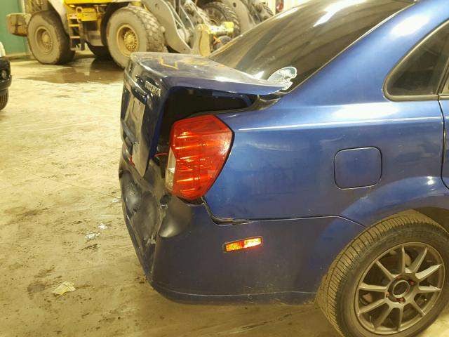 KL5JD56Z88K858012 - 2008 SUZUKI FORENZA BA BLUE photo 9