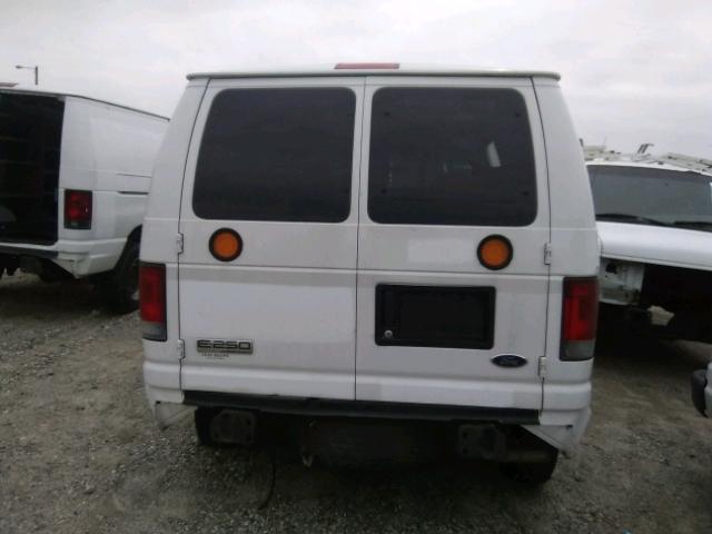 1FTNE24L97DA43830 - 2007 FORD ECONOLINE WHITE photo 6