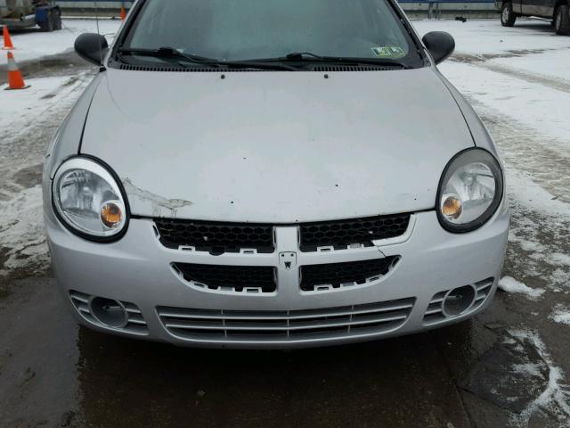 1B3ES56C93D218306 - 2003 DODGE NEON SXT SILVER photo 9