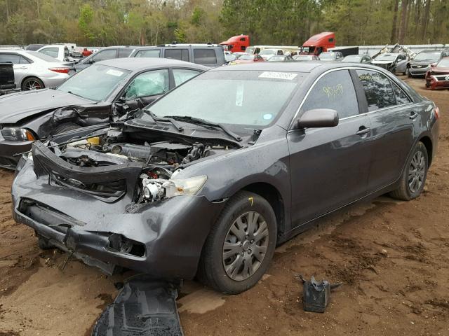 4T1BE46K39U276653 - 2009 TOYOTA CAMRY BASE GRAY photo 2