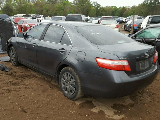 4T1BE46K39U276653 - 2009 TOYOTA CAMRY BASE GRAY photo 3