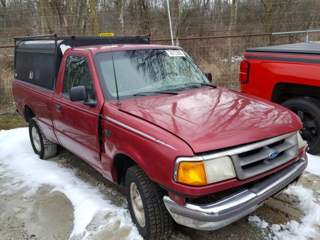 1FTCR10A8STA41978 - 1995 FORD RANGER RED photo 1