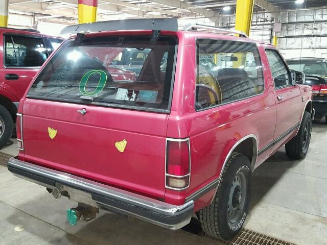 1G5CT18B7F8508404 - 1985 GMC S15 JIMMY RED photo 4