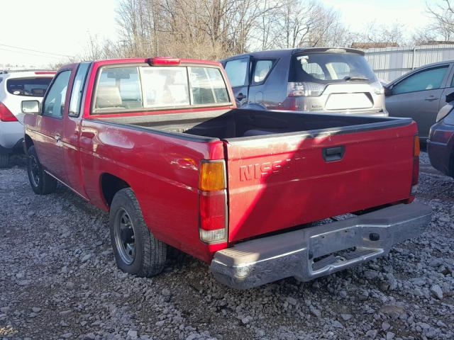 1N6SD16S6RC327667 - 1994 NISSAN TRUCK KING RED photo 3
