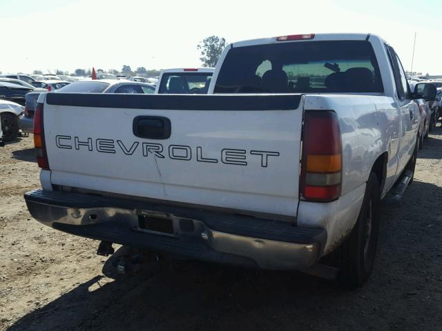 2GCEC19VX11366524 - 2001 CHEVROLET SILVERADO WHITE photo 4