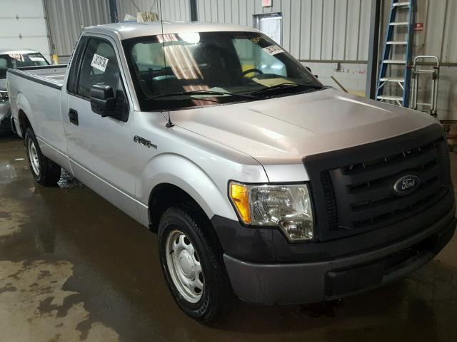 1FTMF1CW2AKE47411 - 2010 FORD F150 GRAY photo 1