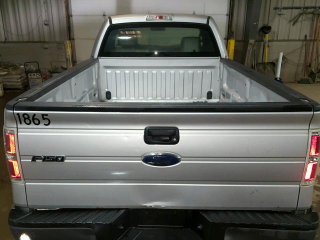 1FTMF1CW2AKE47411 - 2010 FORD F150 GRAY photo 6