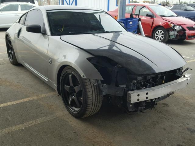 JN1AZ34D74T165012 - 2004 NISSAN 350Z COUPE GRAY photo 1