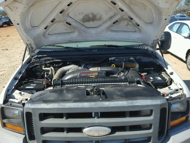 1FTSF20P17EB15817 - 2007 FORD F250 SUPER WHITE photo 7