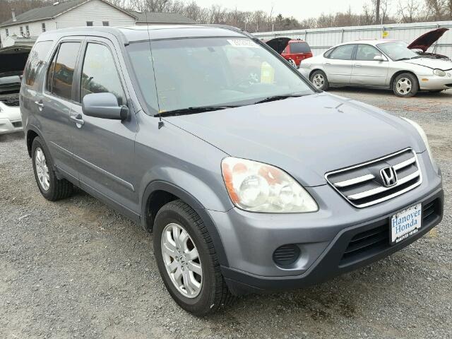 SHSRD78966U433221 - 2006 HONDA CR-V SE BLUE photo 1