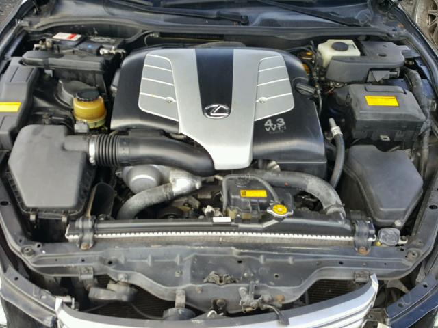 JTHFN48Y420031069 - 2002 LEXUS SC 430 Սև լուսանկար 7