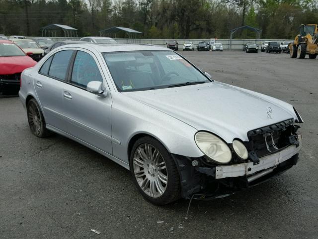 WDBUF56X28B257175 - 2008 MERCEDES-BENZ E 350 SILVER photo 1