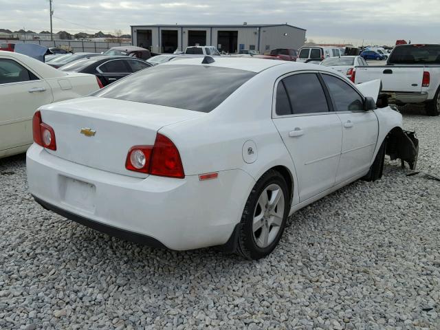 1G1ZB5E01CF166478 - 2012 CHEVROLET MALIBU LS 白色 照片 4