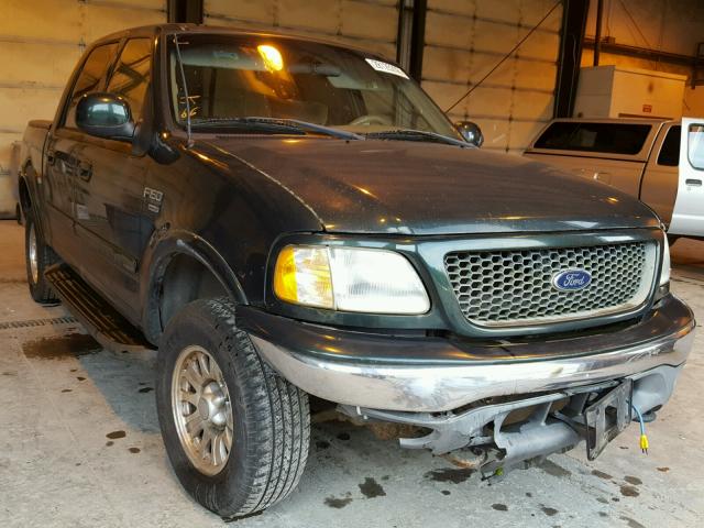 1FTRW08L01KC49537 - 2001 FORD F150 SUPER GREEN photo 1