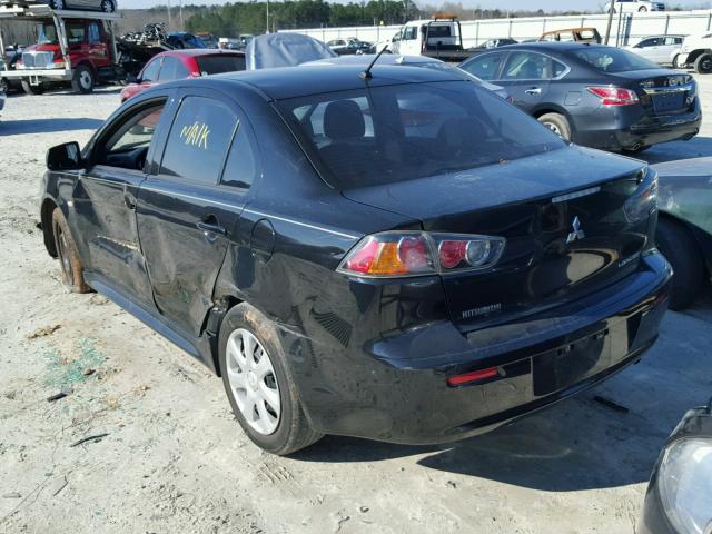 JA32U2FU2DU016703 - 2013 MITSUBISHI LANCER ES/ BLACK photo 3