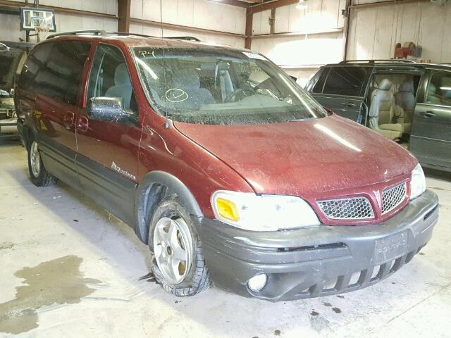 1GMDX03EX3D287635 - 2003 PONTIAC MONTANA BURGUNDY photo 1