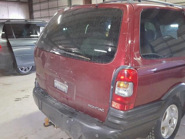 1GMDX03EX3D287635 - 2003 PONTIAC MONTANA BURGUNDY photo 9