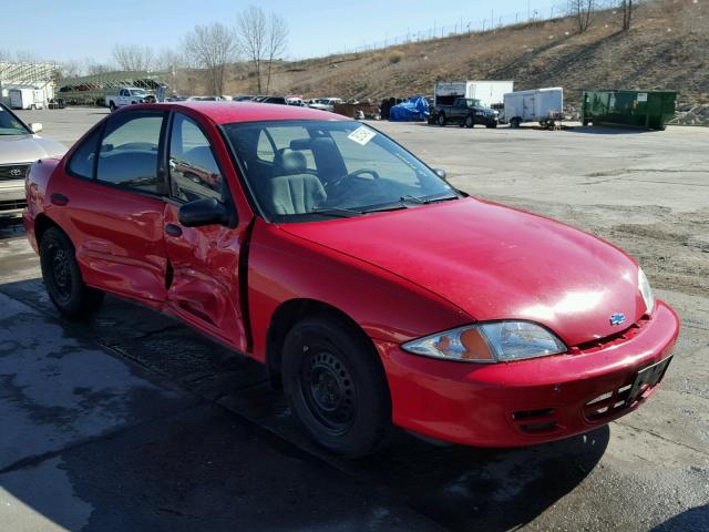 1G1JC524827427647 - 2002 CHEVROLET CAVALIER B RED photo 1