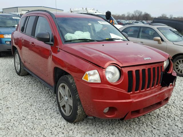 1J4NT4FA9AD659333 - 2010 JEEP COMPASS SP RED photo 1