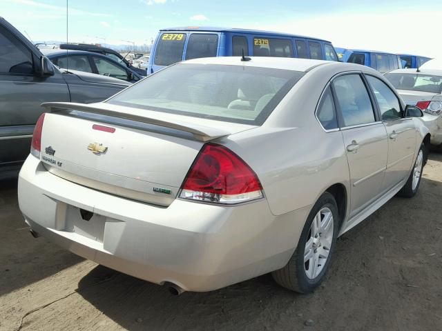 2G1WB5E31C1108097 - 2012 CHEVROLET IMPALA LT SILVER photo 4