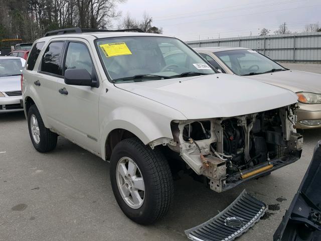 1FMCU03Z68KB52761 - 2008 FORD ESCAPE XLT BEIGE photo 1