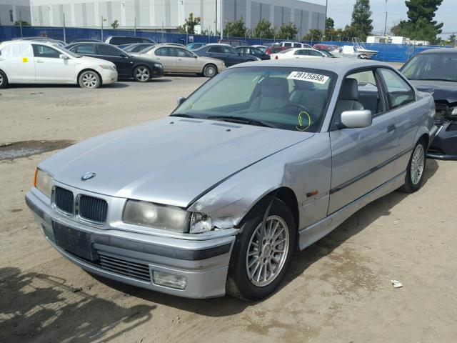 WBABG2323TET32743 - 1996 BMW 328 IS AUT SILVER photo 2