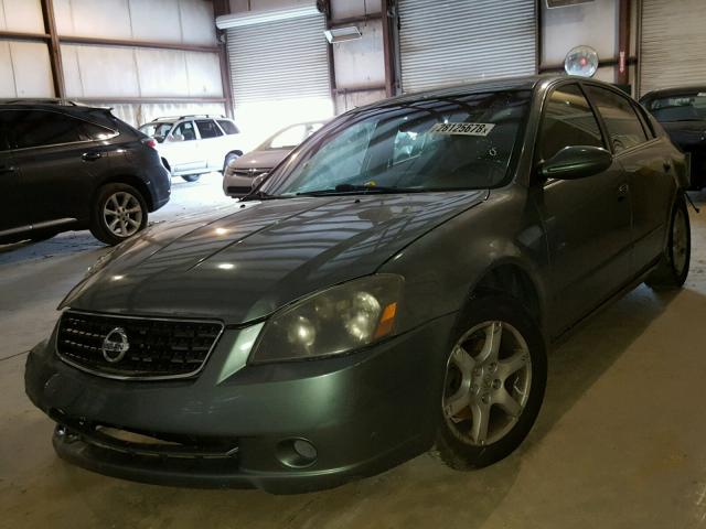 1N4AL11D96C151287 - 2006 NISSAN ALTIMA S GREEN photo 2