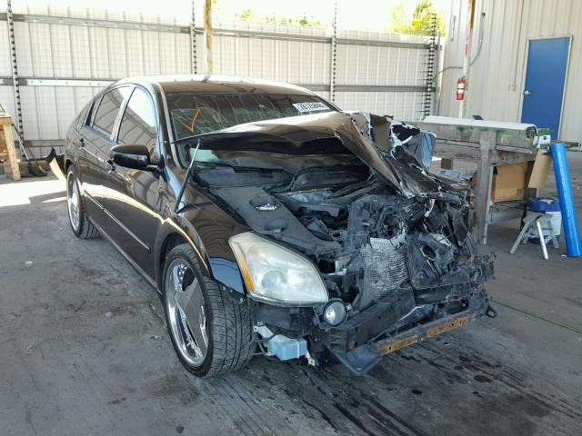 1N4BA41E07C828801 - 2007 NISSAN MAXIMA SE BLACK photo 1