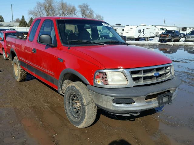 2FTDX1861VCA59280 - 1997 FORD F150 RED photo 1