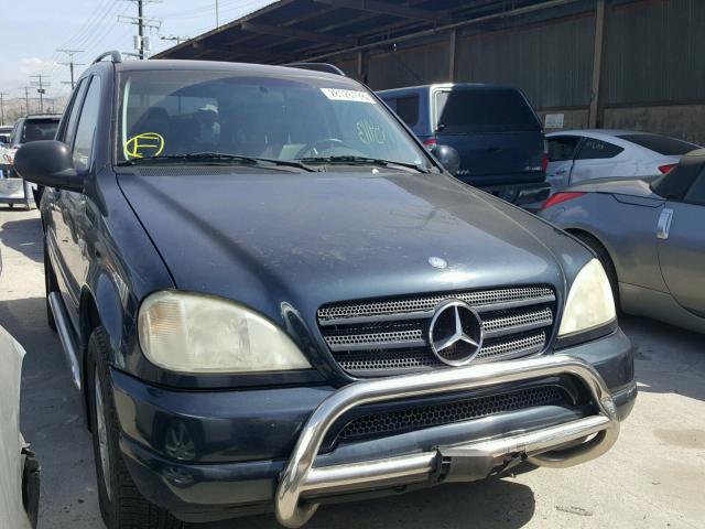 4JGAB72E4XA076188 - 1999 MERCEDES-BENZ ML 430 BLUE photo 1